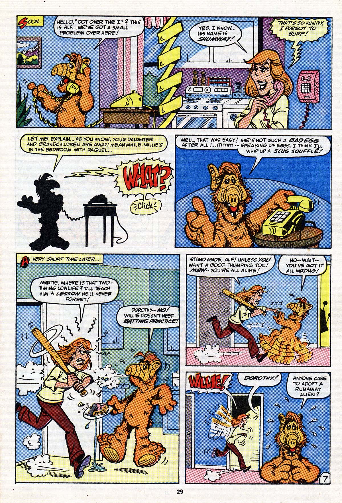 Read online ALF comic -  Issue #18 - 23