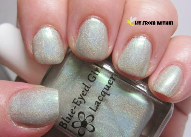 Blue-Eyed Girl Lacquer:  Dorkhead? You Slash Me with Your Words!