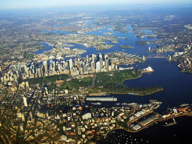 Vista aérea de Sydney