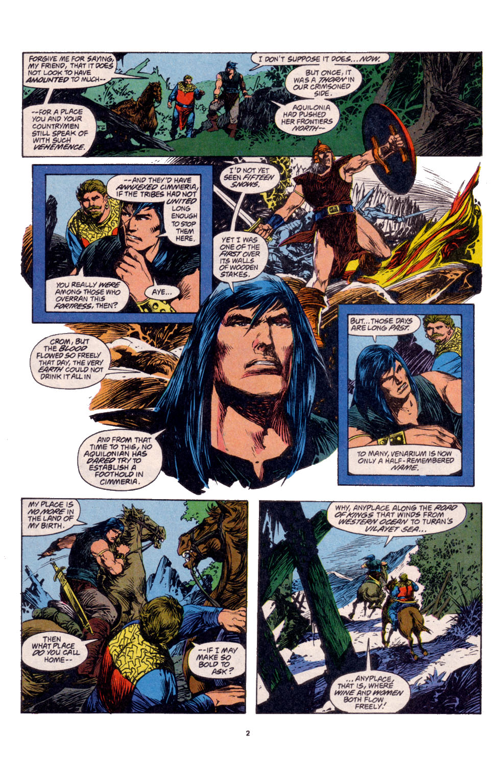 Read online Conan the Barbarian (1970) comic -  Issue #261 - 3