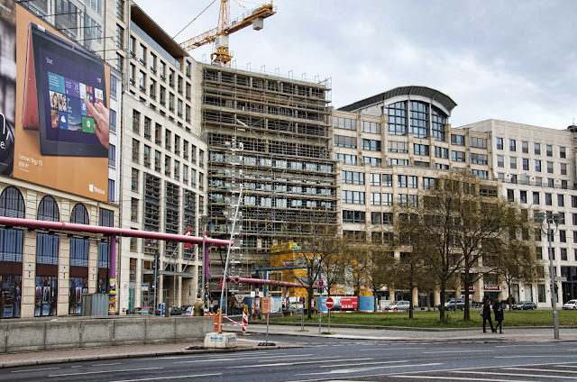 Baustelle Quartier am Leipzigerplatz, Leipziger Straße, Voßstraße, 10117 Berlin, 22.12.2013