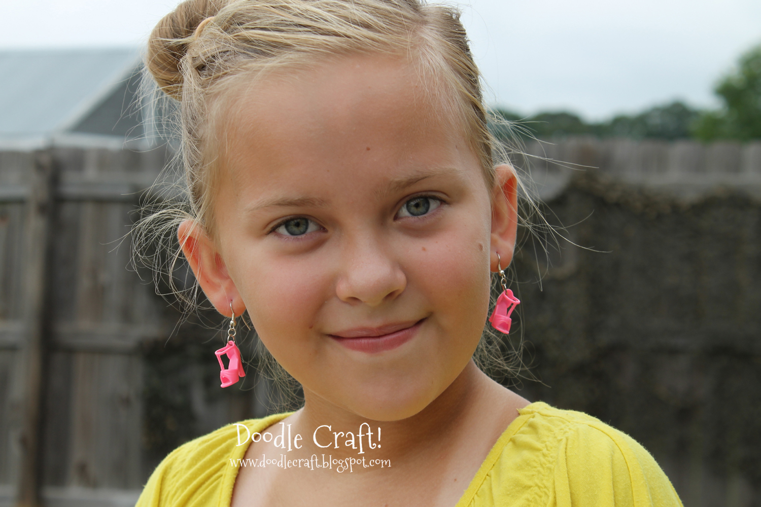 barbie shoe earrings