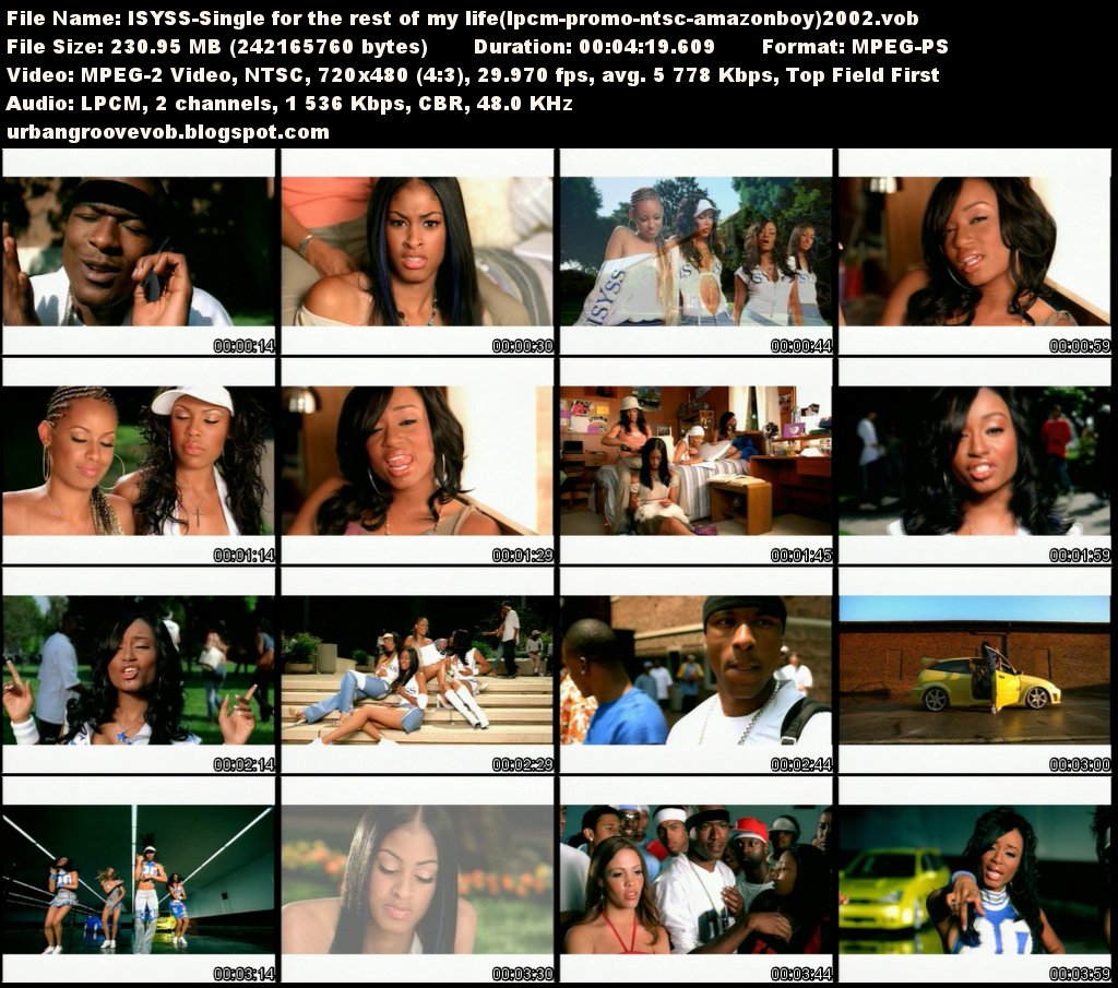 Isyss Single For The Rest Of My Life Urban Groove Vob Collection: Isyss - Single For The Rest Of My Life (2002)