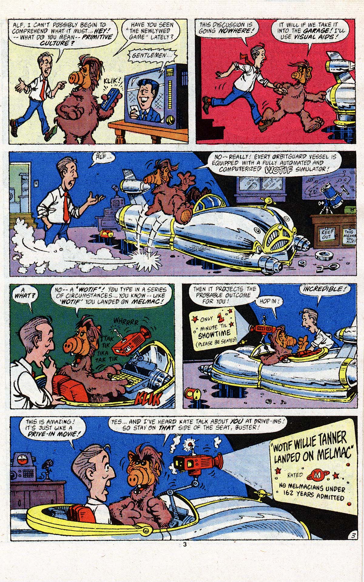 Read online ALF comic -  Issue #3 - 4