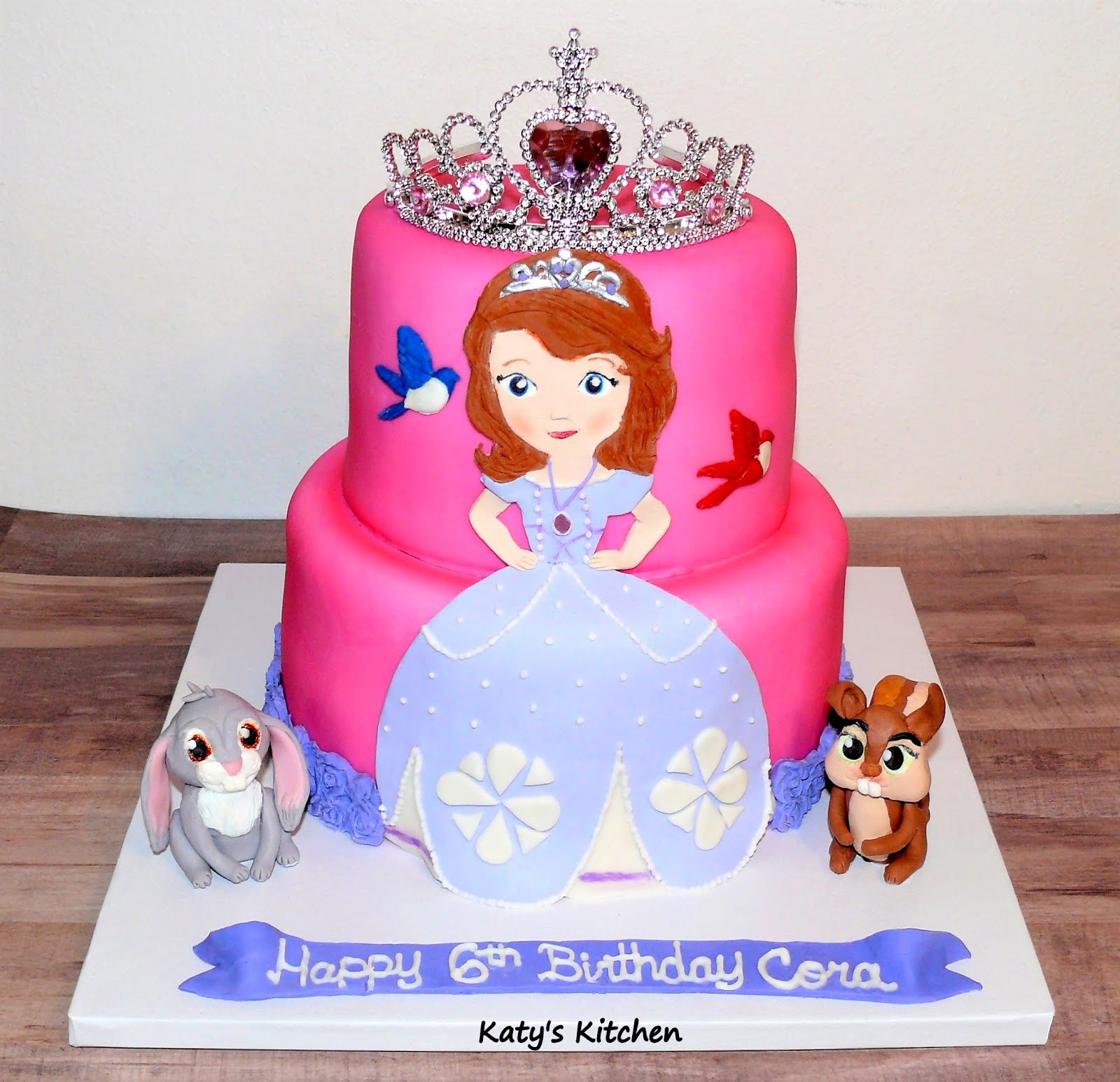Katy S Kitchen Sofia The First Princess Cake