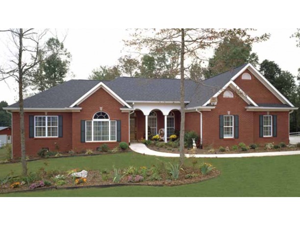Brick Ranch Style House Plans