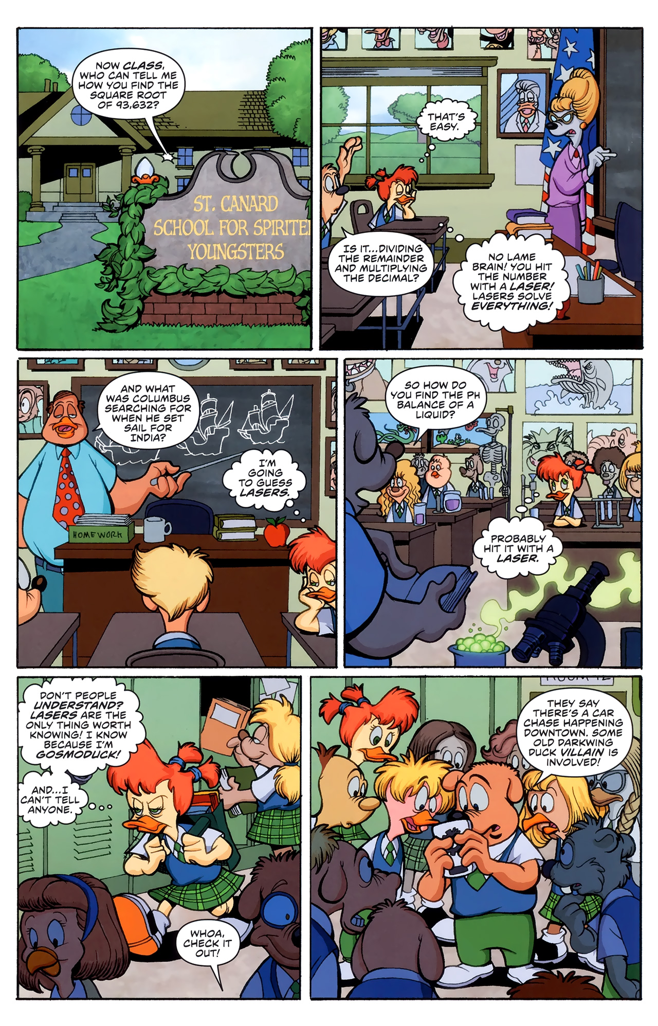 Read online Darkwing Duck comic -  Issue #5 - 17