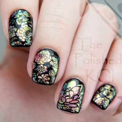 Rainbow Opal Nail Art TONIC, FUN, Succulents