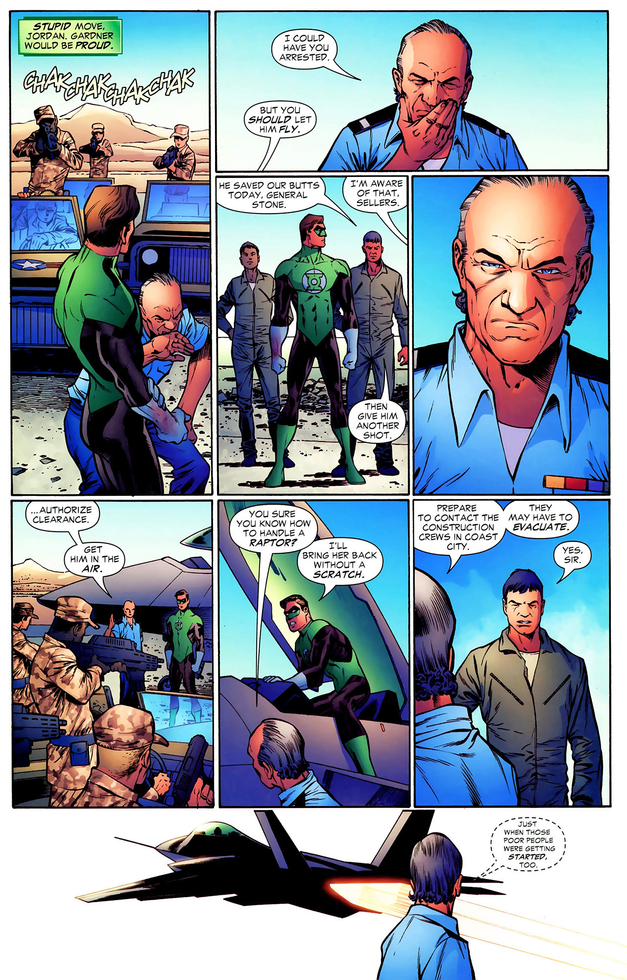 Read online Green Lantern (2005) comic -  Issue #3 - 7
