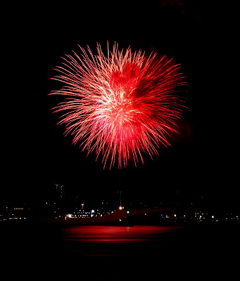 Fireworks Cape Town with Canon EOS 700D EF-S 18-135mm lens