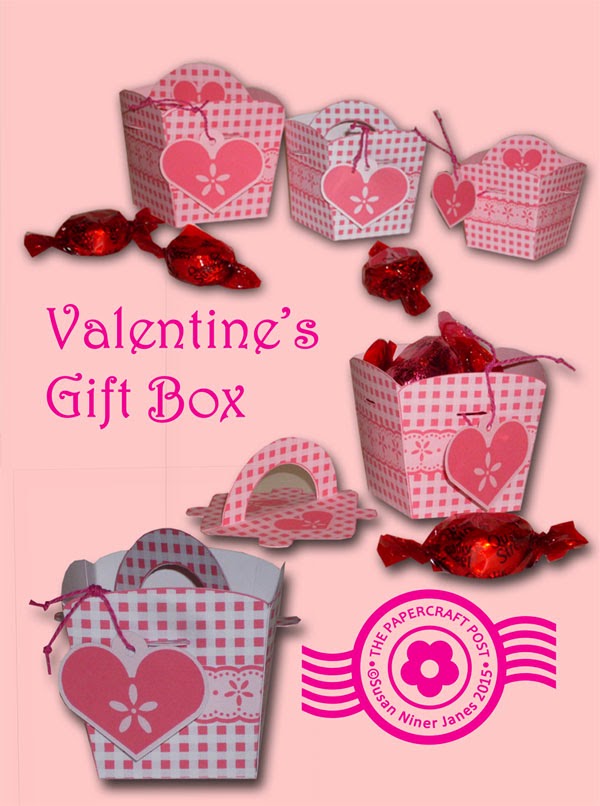 The Papercraft Post: Valentine's Gift Box