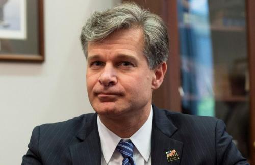 FBI Director Wray "Shocked To His Core" By FISA Memo, McCabe 'Removed' Next Day, More Heads To Roll: Report  WrayCrop