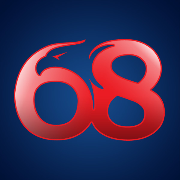 Цифра 268. Красивые цифры 68. 68 логотип. 68 картинка. Красивые цифры 68.