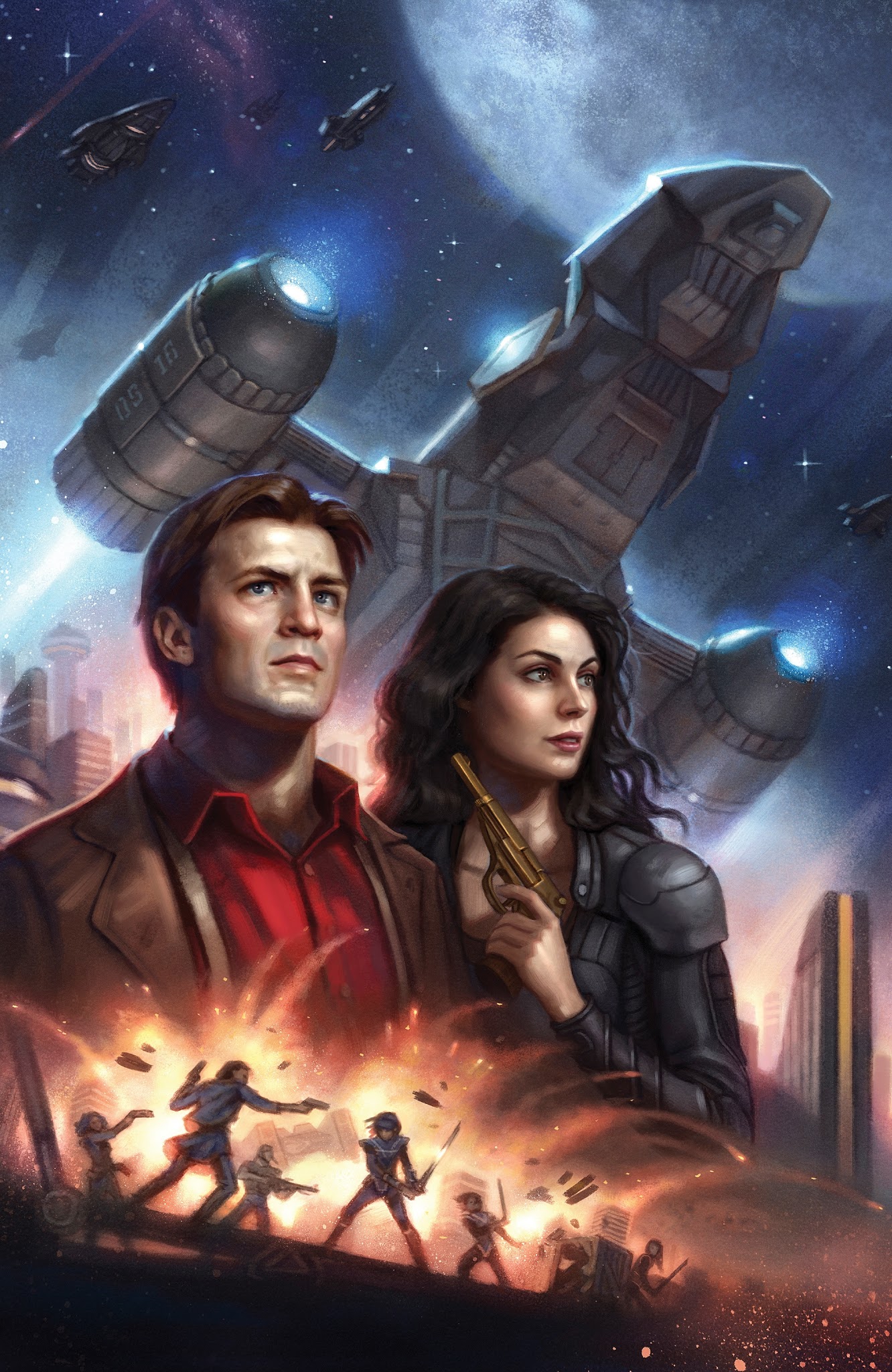 Read online Serenity: Firefly Class 03-K64 – No Power in the 'Verse comic -  Issue # _TPB - 123