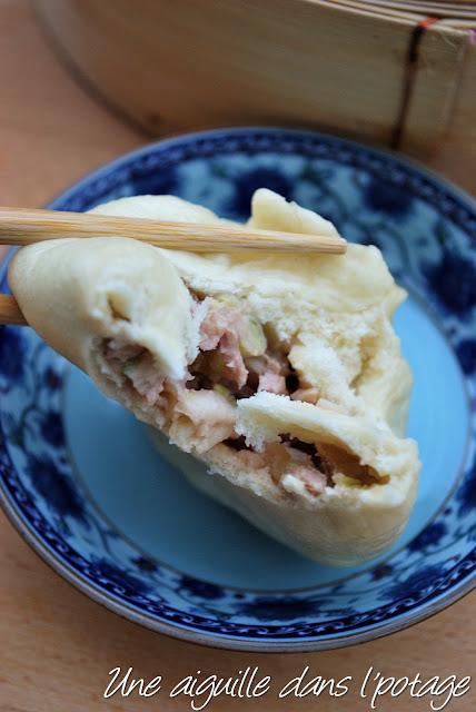 baozi au porc et au chou chinois cuisine asiatique