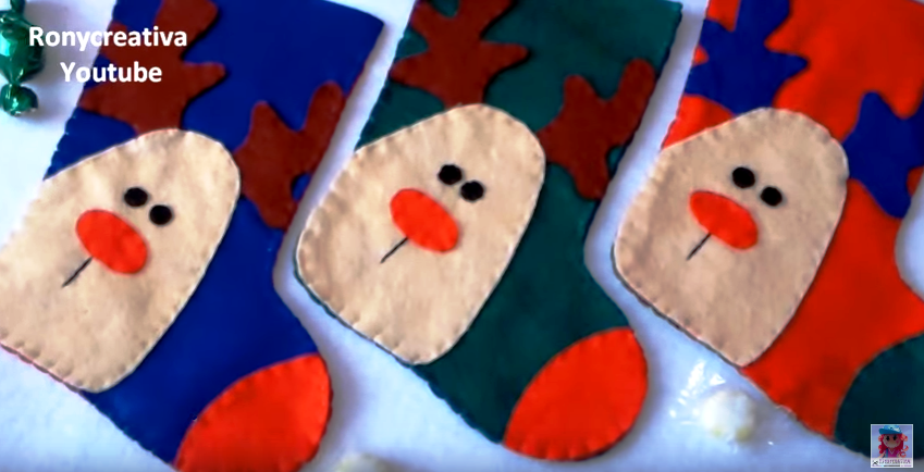 frijoles Recordar Identificar Ronycreativa blog de manualidades: Botas Navideñas de reno - Bolo de  Navidad / manualidades fáciles para Navidad