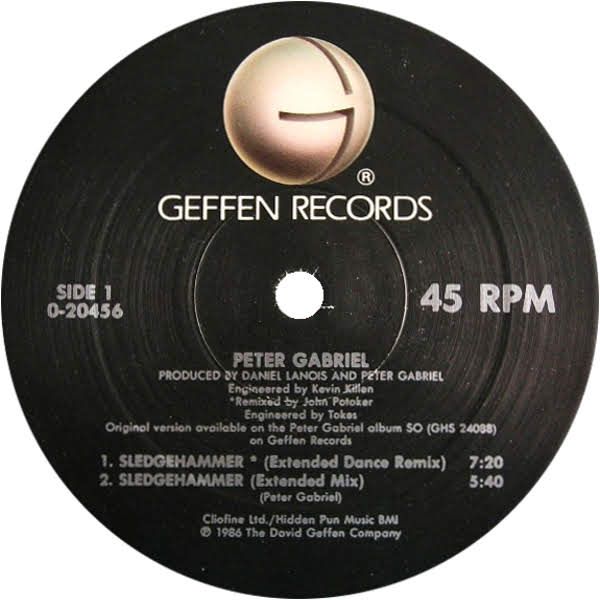 80sMusicReMixes Sledgehammer (Extended Dance Remix) Peter Gabriel