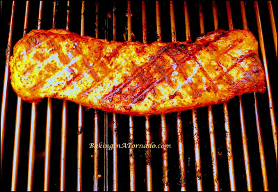 Grilled Dry-Rubbed Pork Tenderloin: Pork tenderloin with a flavorful, spicy rub, then grilled for a simple and flavorful dinner. | Recipe developed by www.BakingInATornado.com | #recipe #grill #pork