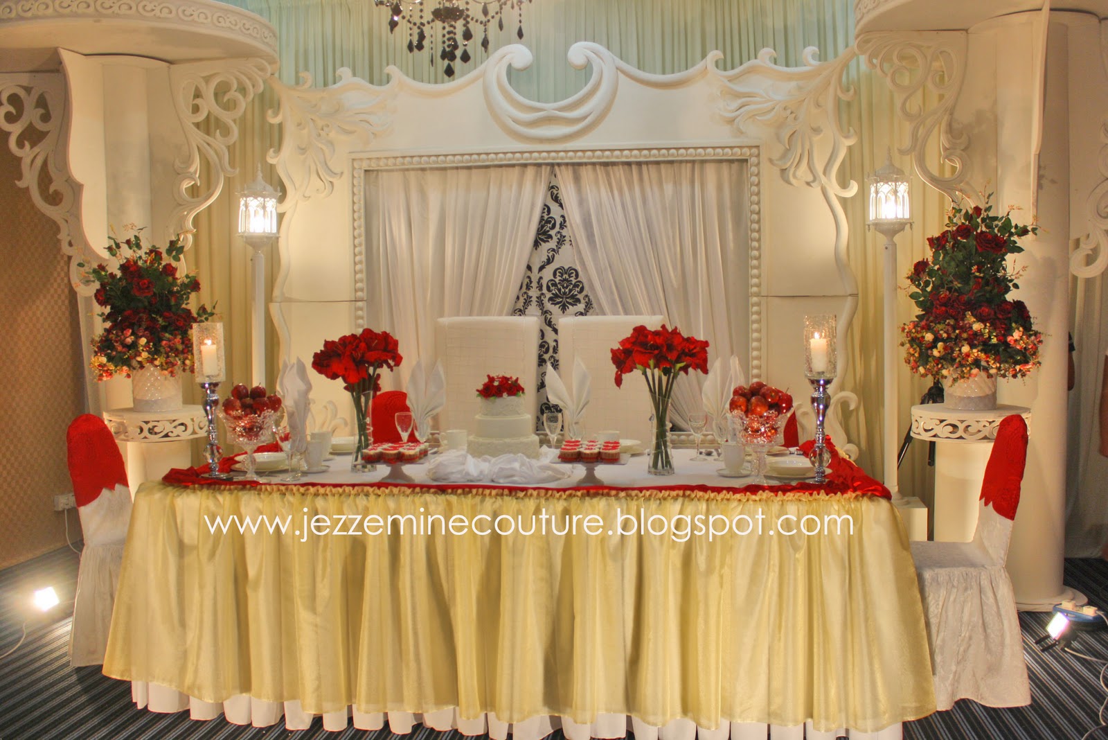 Jezzemine Couture: Dekorasi Meja Makan Pengantin 3