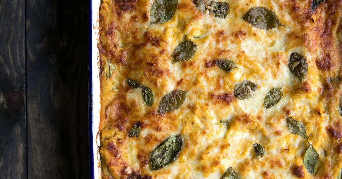 Butternut Squash, Zucchini and Spinach Lasagna My Favorite food and