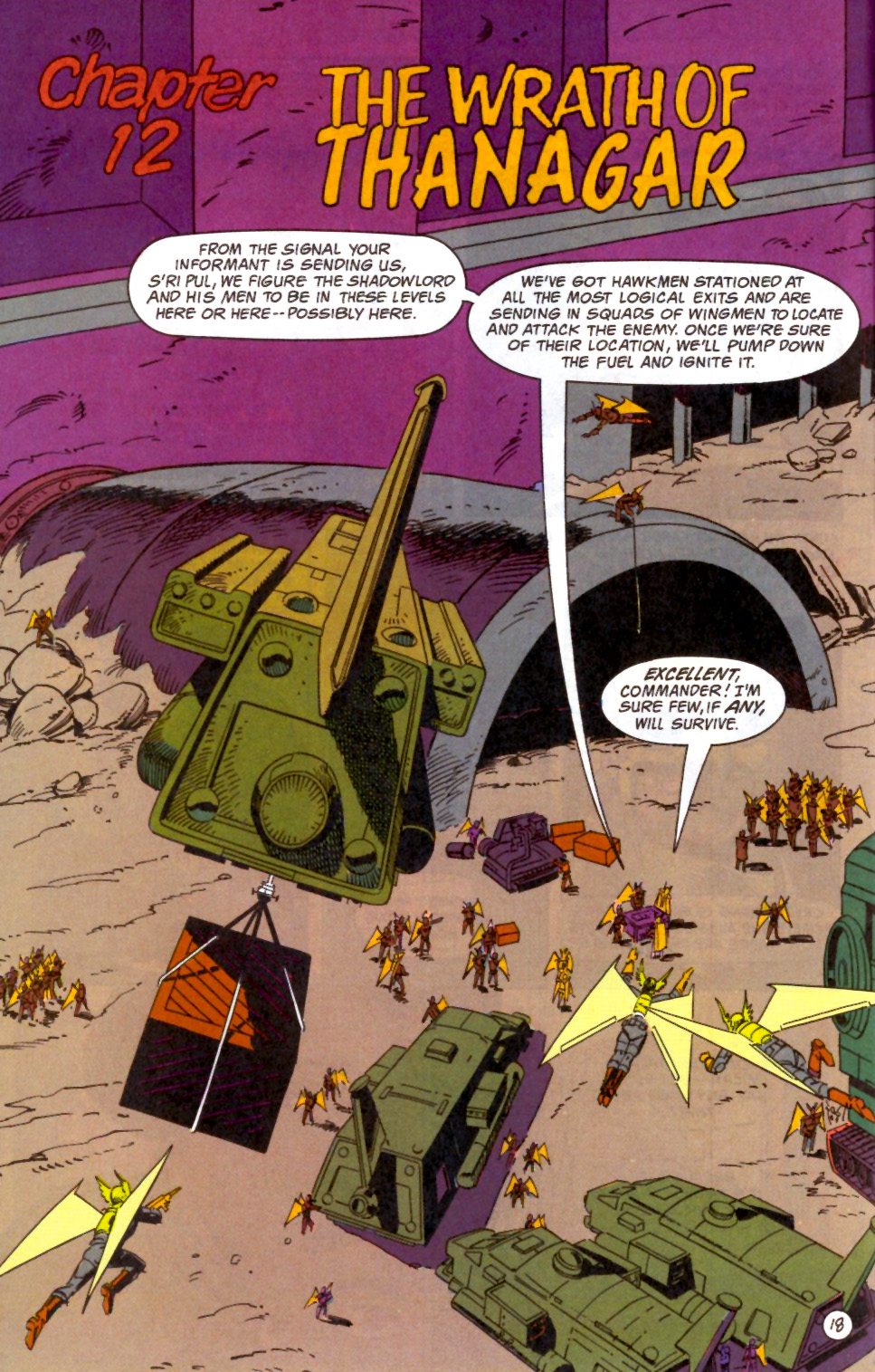 Read online Hawkworld (1990) comic -  Issue #24 - 18