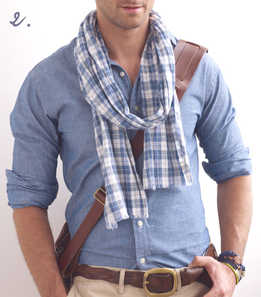 MANtoMEASURE Summer Scarf How and Why to Wear One