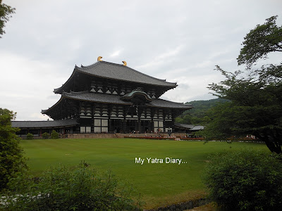 The world's largest wooden structure - Todaiji Temple in Nara, Japan