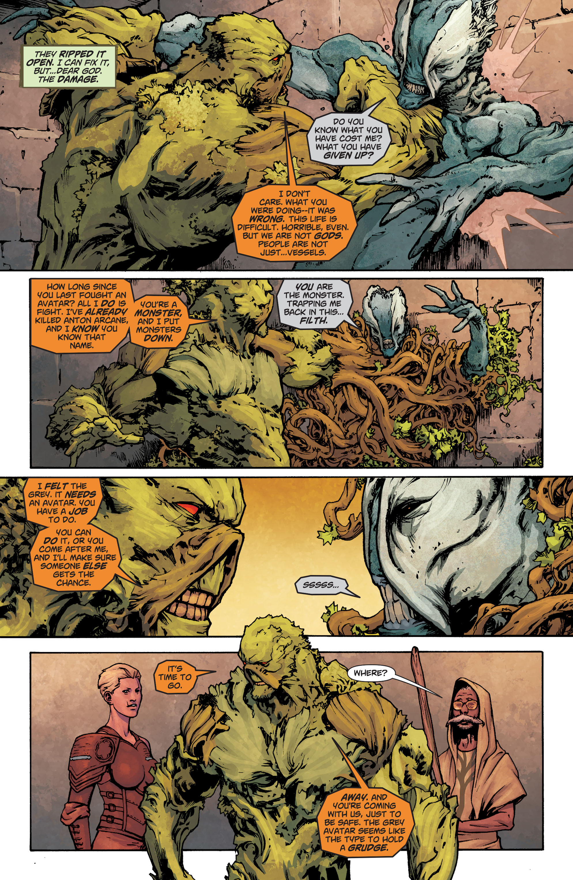 Read online Swamp Thing (2011) comic -  Issue #31 - 17