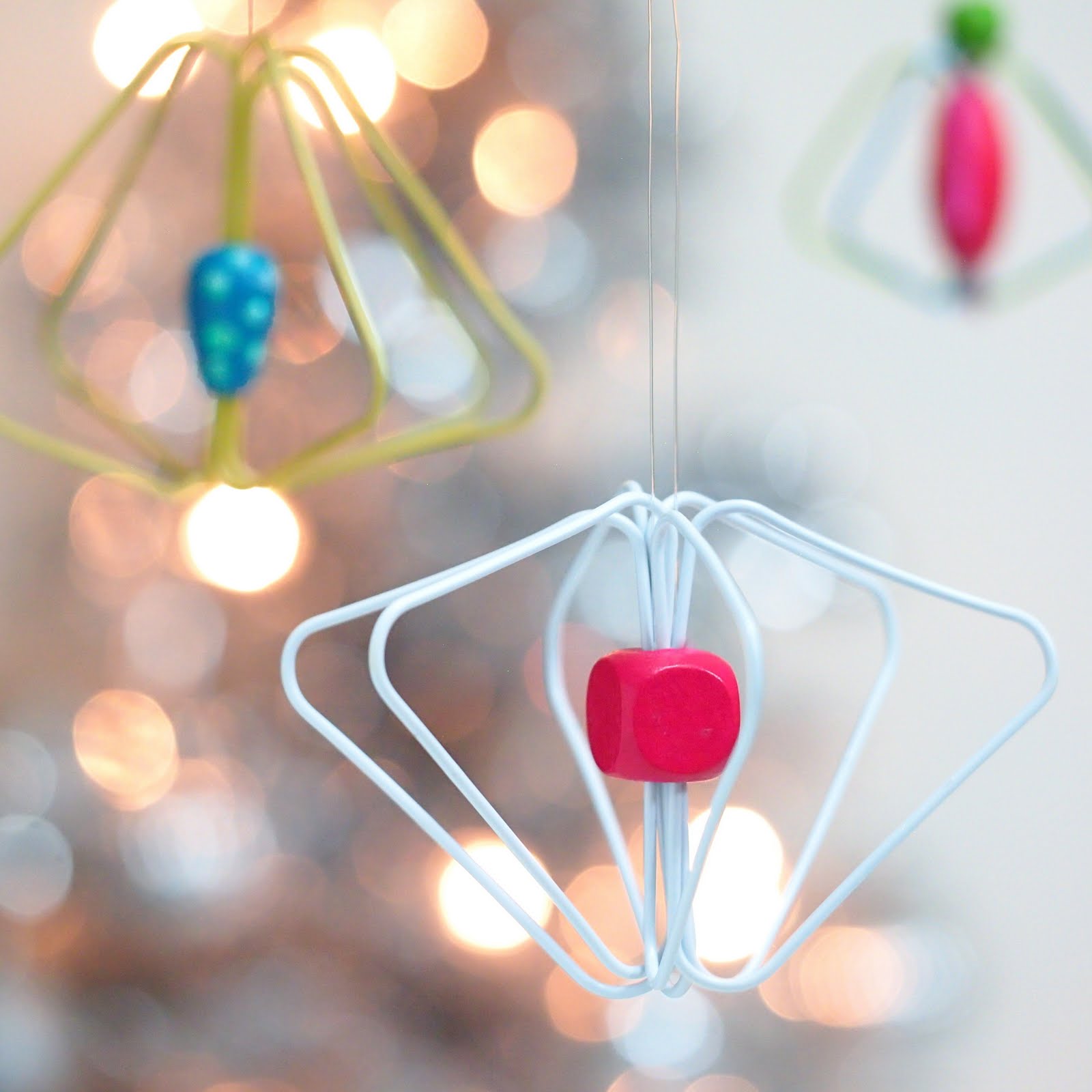 The Tiny Funnel Paper Clip Christmas Ornaments