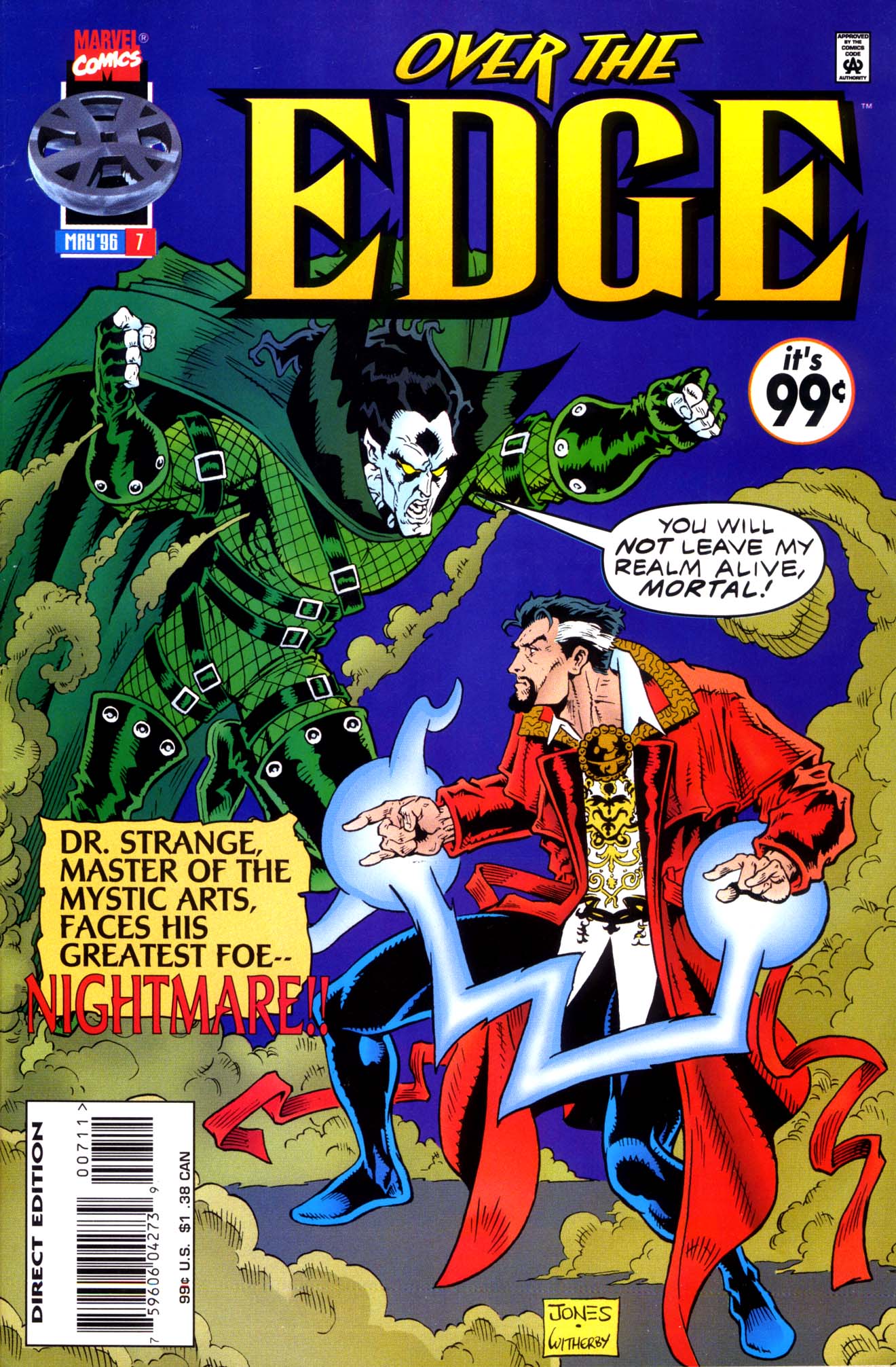 Read online Over the Edge comic -  Issue #7 - 1