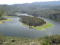 Meandro Melero, marcha al Meandro Melero, pista forestal, Cáceres, Salamanca, Río Alagón