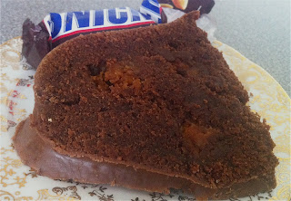 Snickers Bundt Cake