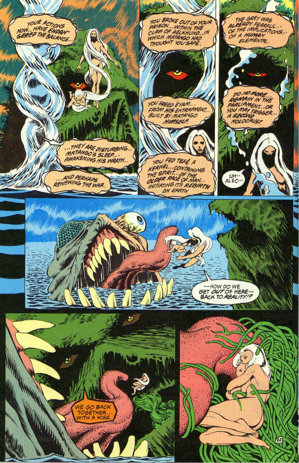Swamp Thing (1982) Issue #104 #112 - English 21