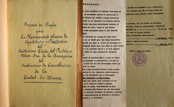 La hermandad de los Muchachos de Consolación de Utrera recupera el primitivo proyecto de sus reglas gracias a la Guardia Civil La hermandad de los Muchachos de Consolación de Utrera recupera el primitivo proyecto de sus reglas gracias a la Guardia Civil