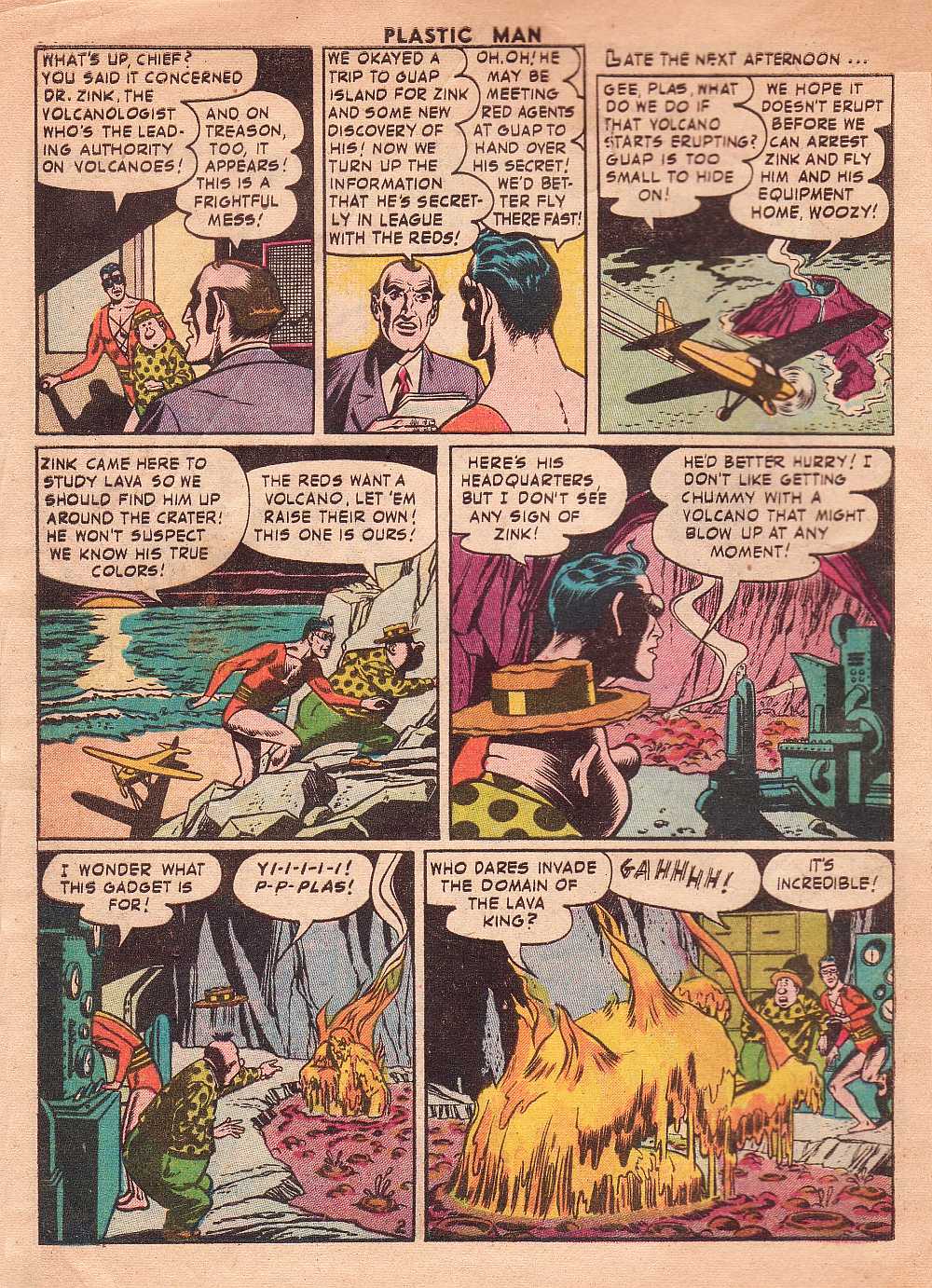 Read online Plastic Man (1943) comic -  Issue #60 - 4