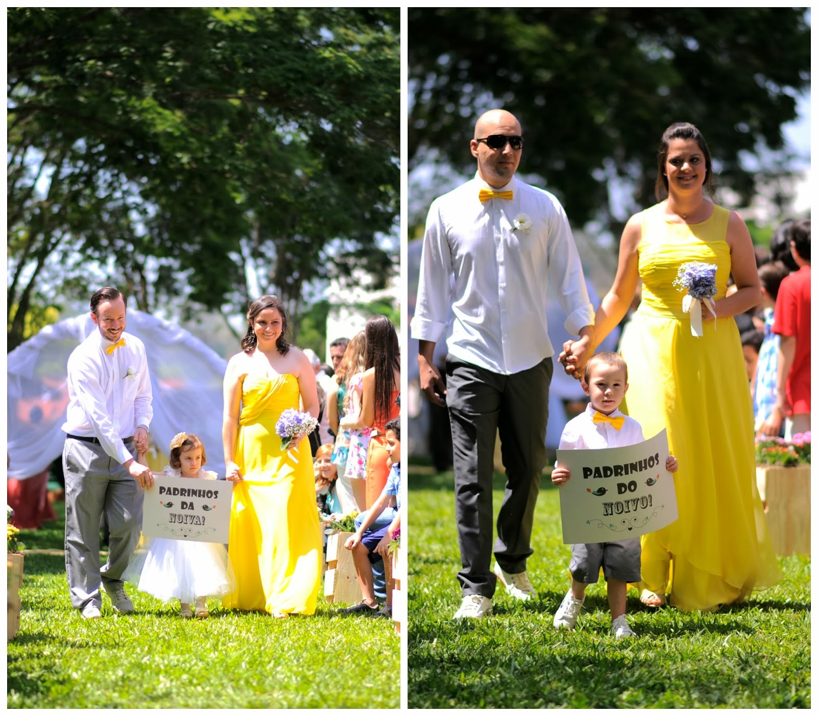 blog-de-casamento-cerimônia-entrada-padrinhos-plaquinhas-casamento-de-dia-azul-e-amarelo cerimonia-entrada-padrinhos-plaquinhas-casamento-dia-azul-amarelo
