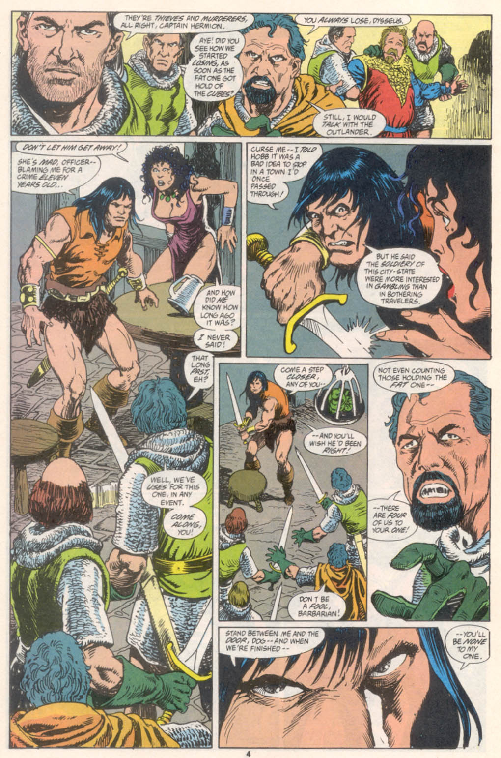 Read online Conan the Barbarian (1970) comic -  Issue #255 - 5