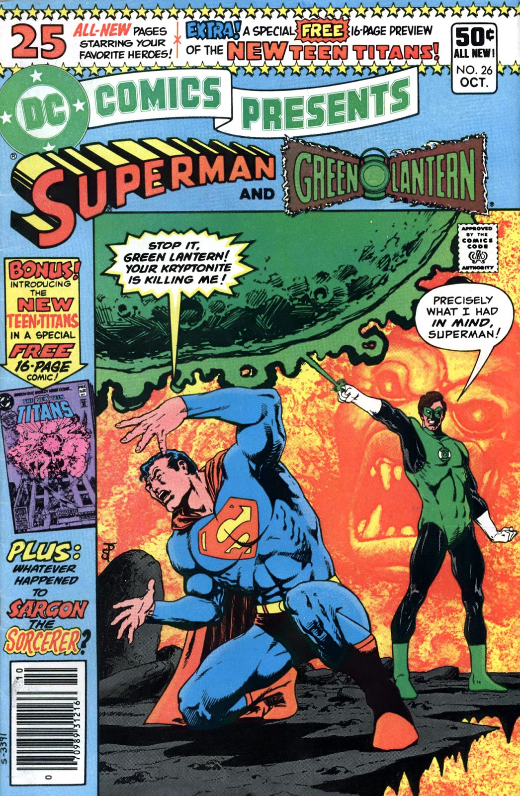 The Dork Review DC Comic Presents Superman and Green Lantern