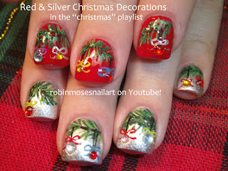 Robin Moses Nail Art: nail art, christmas nails, christmas nail art ...
