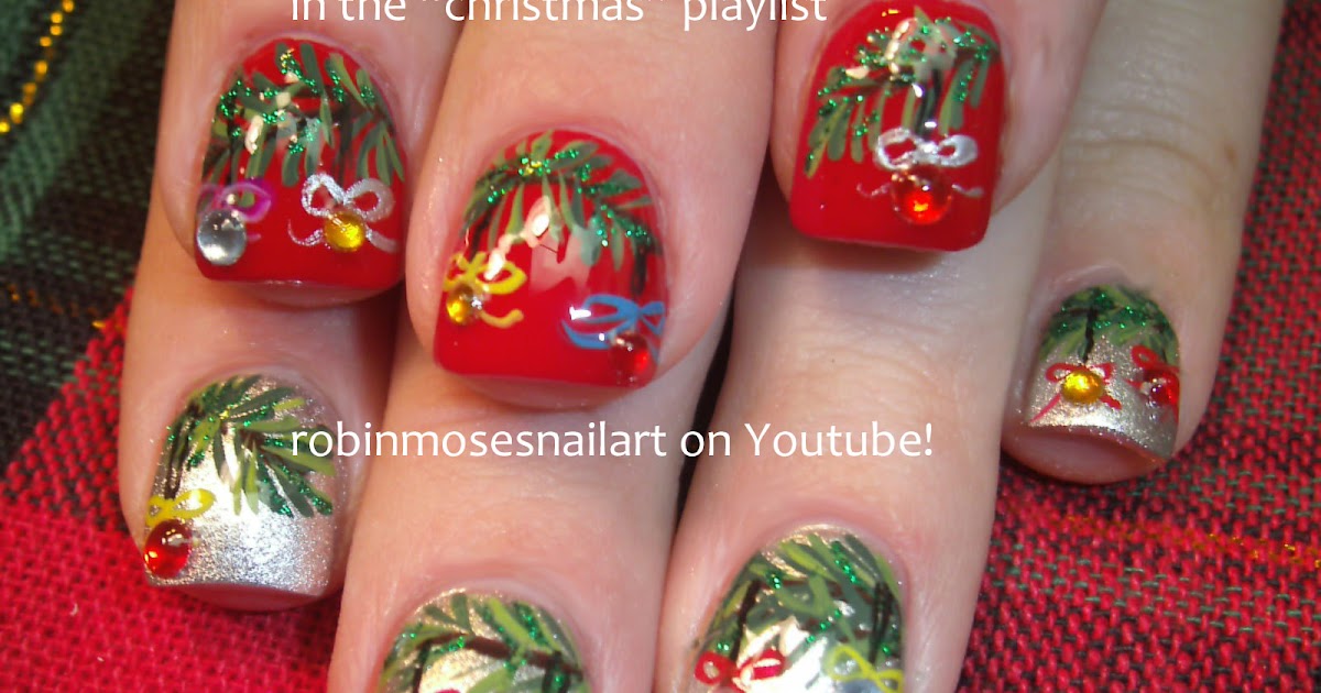 Robin Moses Nail Art: nail art, christmas nails, christmas nail art ...