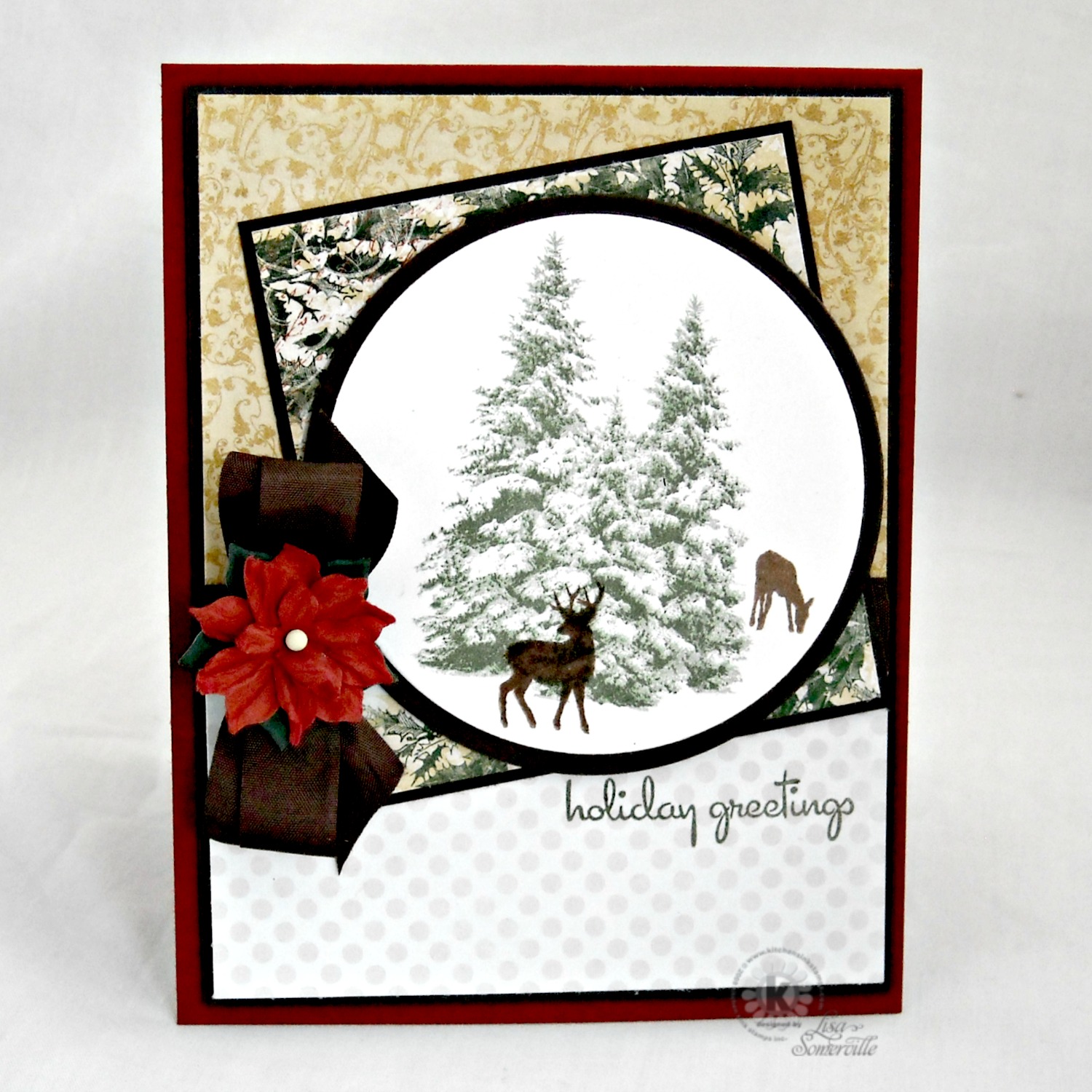 Designs by Lisa Somerville: Kitchen Sink Stamps - Playful Christmas