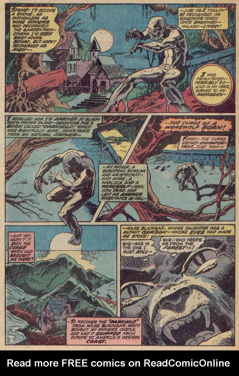Read online Werewolf by Night (1972) comic -  Issue #1 - 3