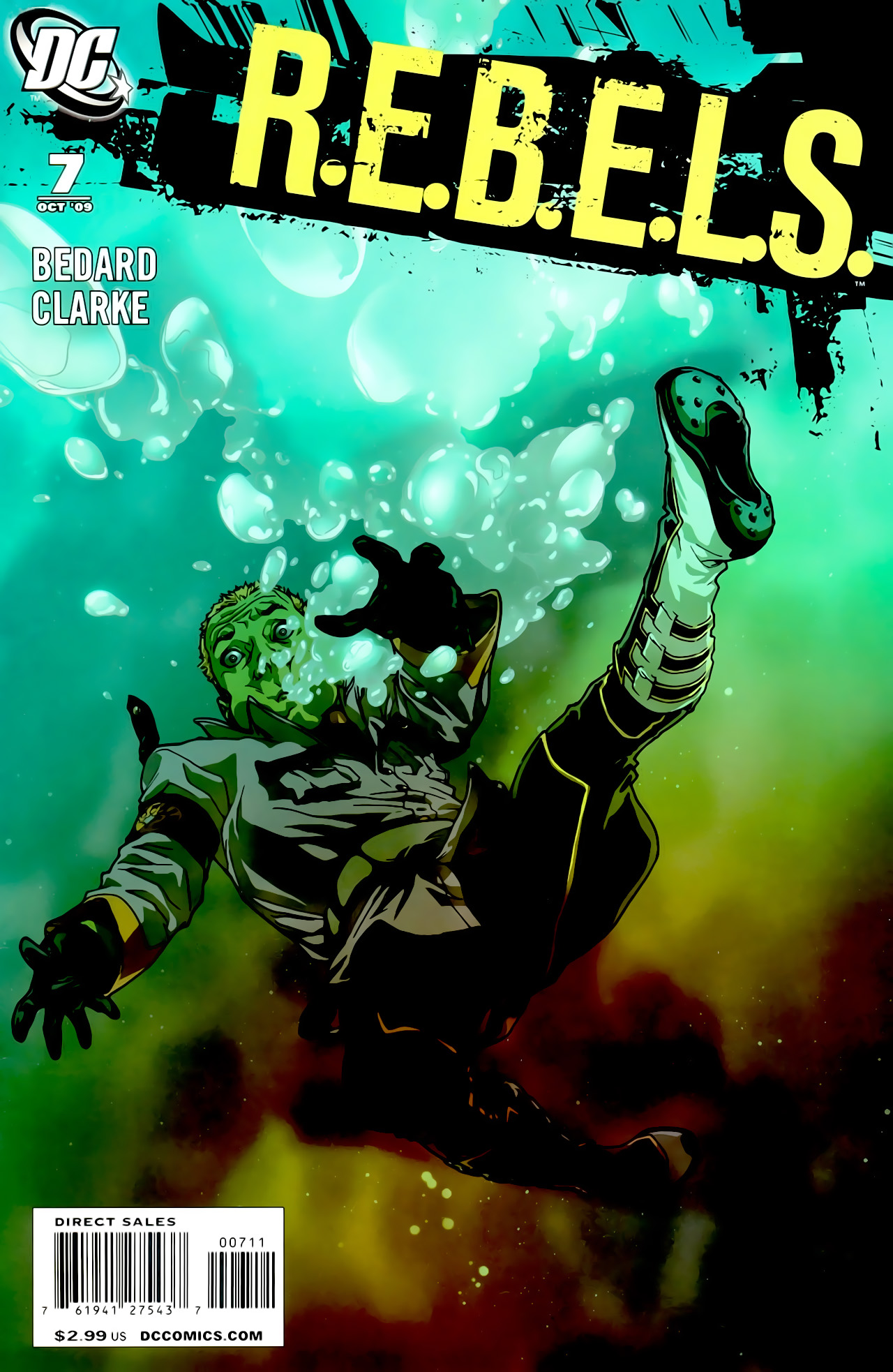 Read online R.E.B.E.L.S. comic -  Issue #7 - 1