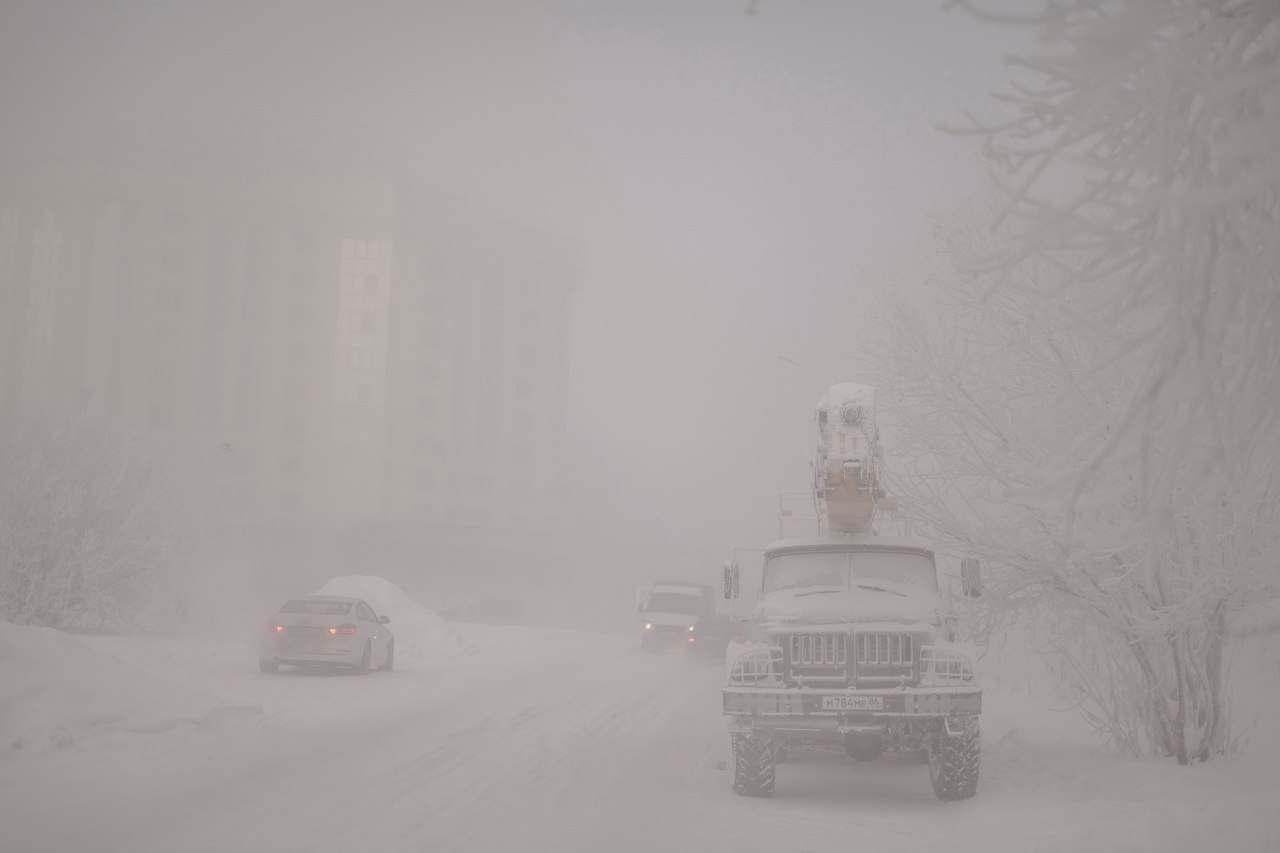Зима в Сургуте