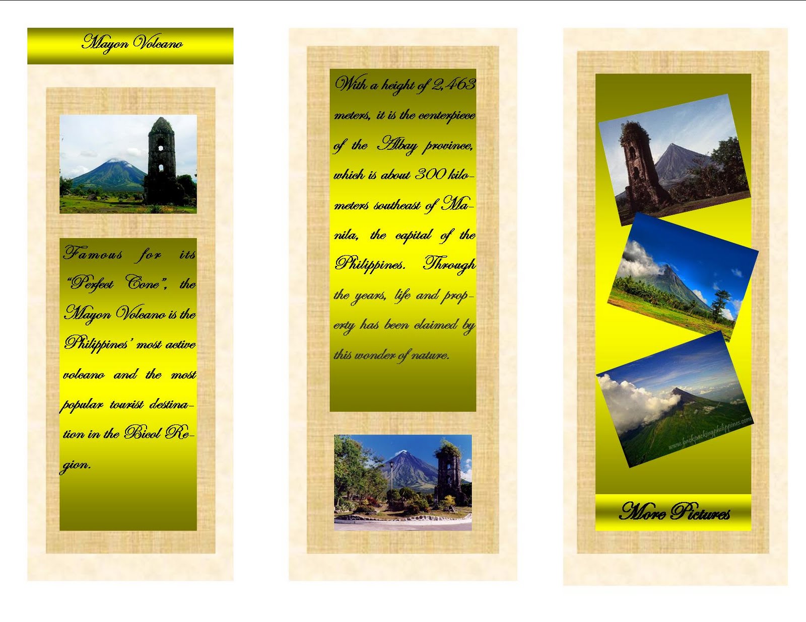 How to write an informational brochure in ms publisher picture