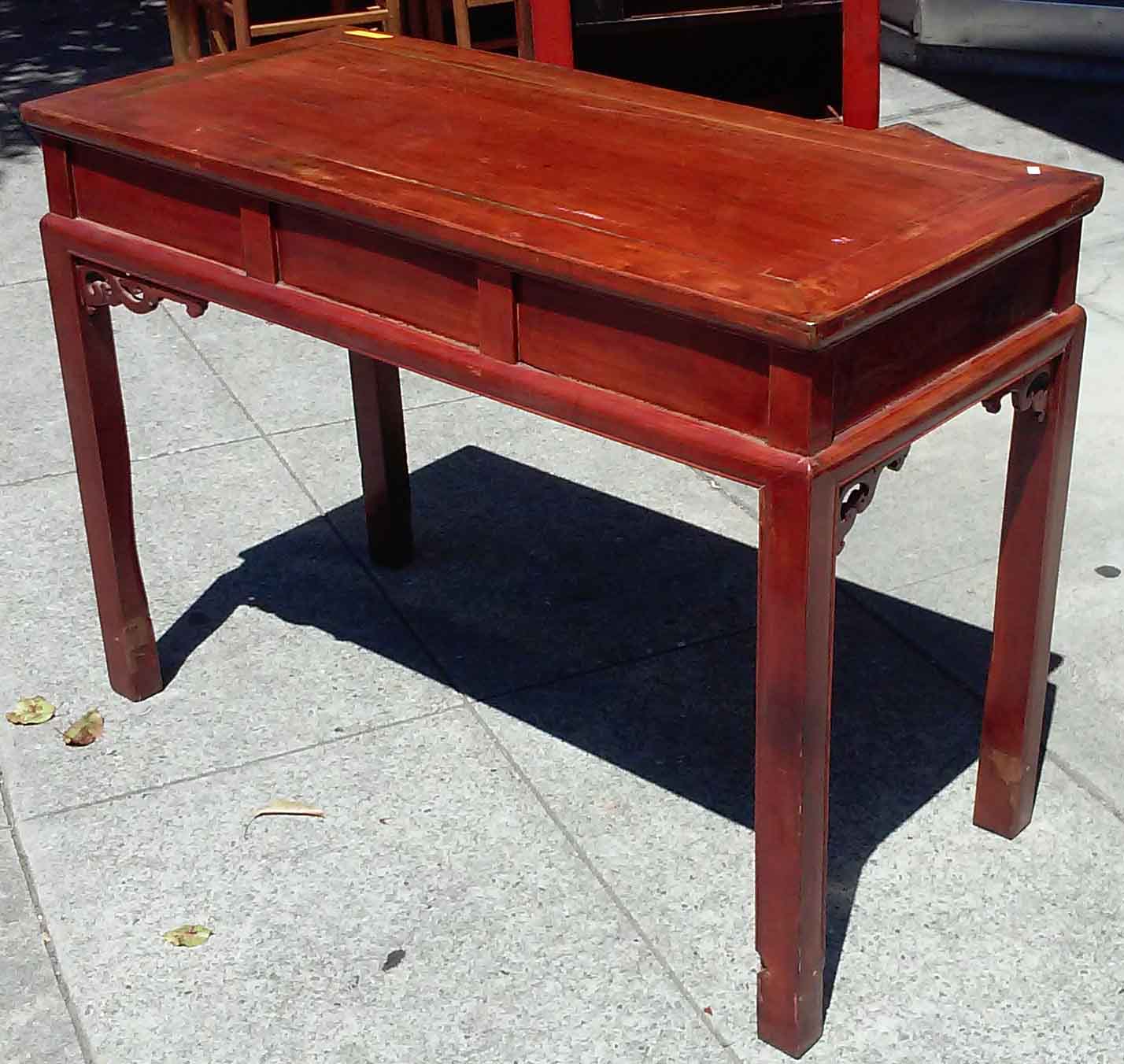 UHURU FURNITURE & COLLECTIBLES SOLD Asian Sofa Table w/ Storage 145