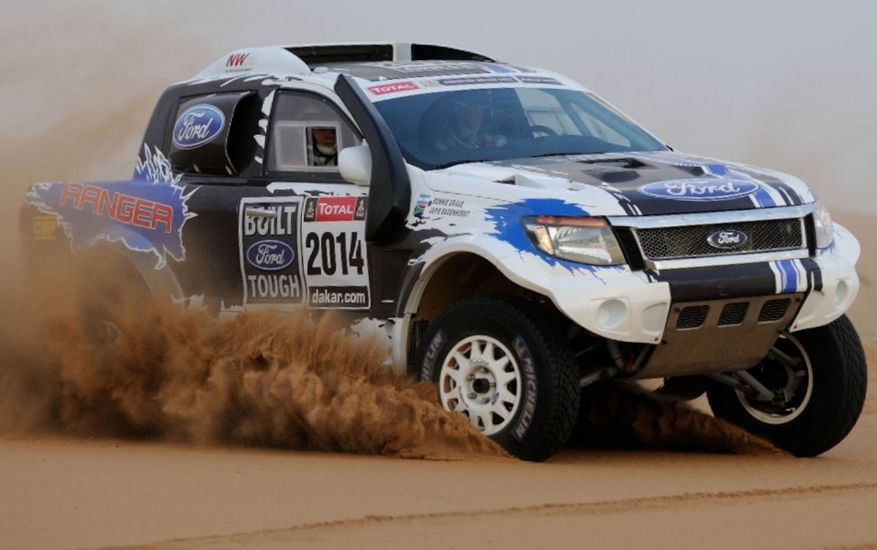 Ford Ranger com arcondicionado no ParisDakar 2014