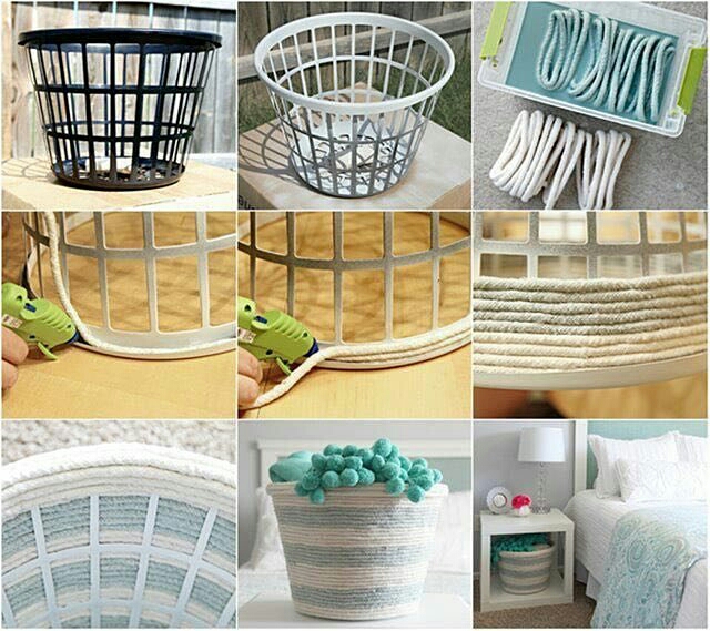 BB0kIEbtW2G.jpg (640×569) Diy clothes storage, Diy laundry basket