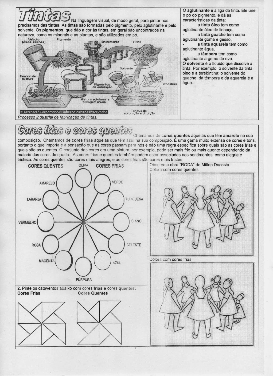 Atividades De Artes Ensino M Dio Para Imprimir