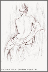 pencil sketch sitting sketches female pencils 4b 2b